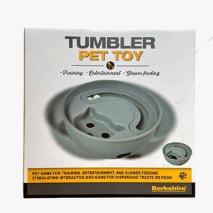 Tumbler Pet Toy by Berkshire Pet Game for Training, Entertainment,Slower Feeding